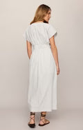 Sanna Striped Midi Dress